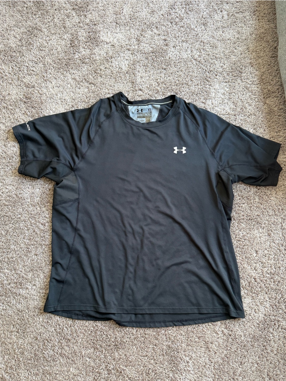 Under Armour Black Short-Sleeve Top